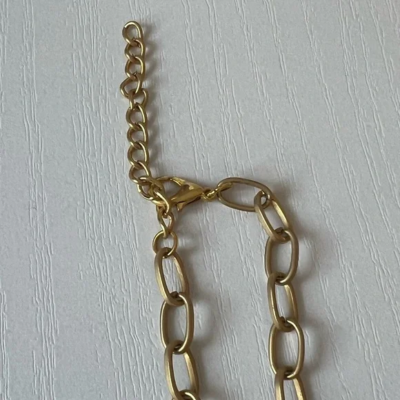 22K Gold Plated Angel Pendant Chain Necklace - Picture 6 of 6